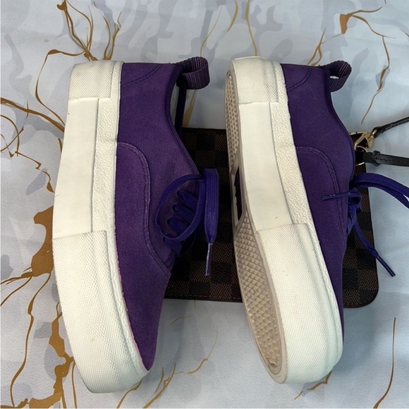 * Eytys Mother suede sneakers with white platform - Picture 5 of 10